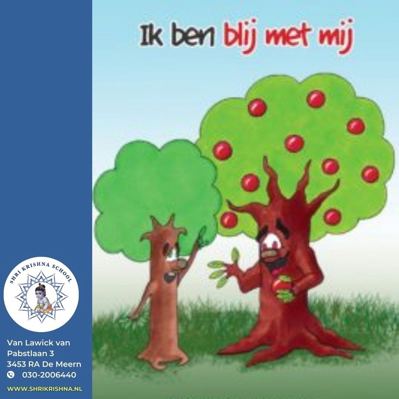 De maand september is de maand van de boom met de rode vruchten