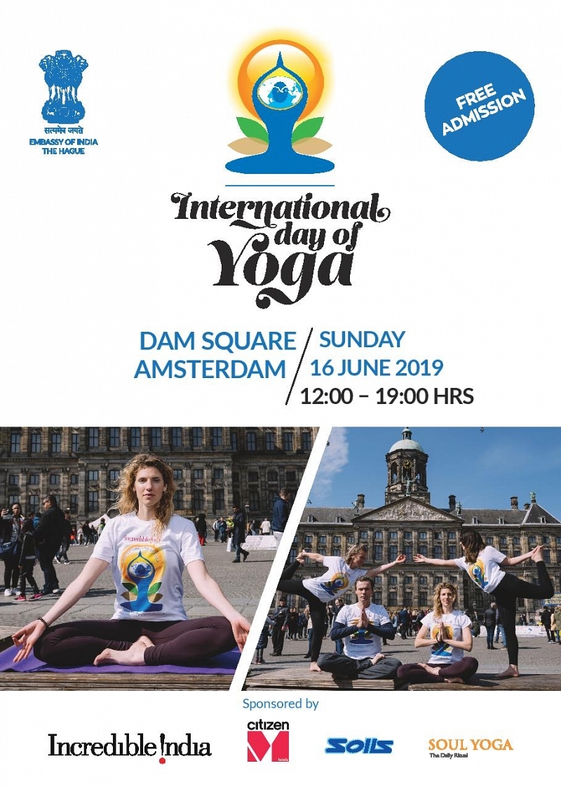 UItnodiging: International Yoga Dag te Amsterdam