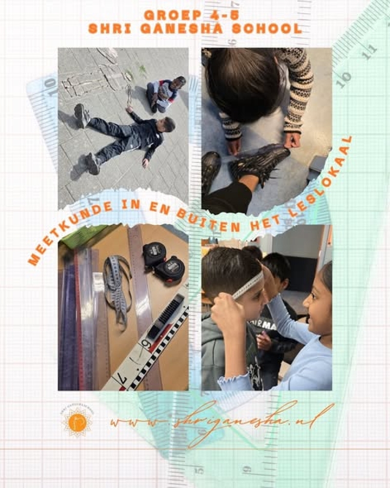 Meetkunde binnen en buiten het klaslokaal in Almere op de SGS
